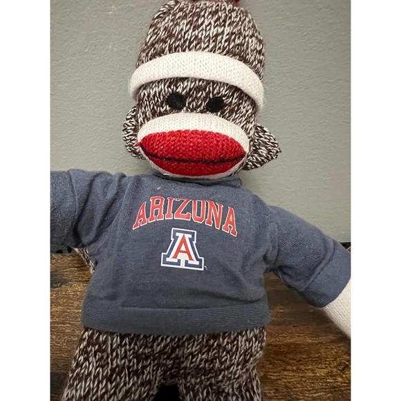 Sock Monkey with Arizona‎ Tee Plush - Picture 1 of 5